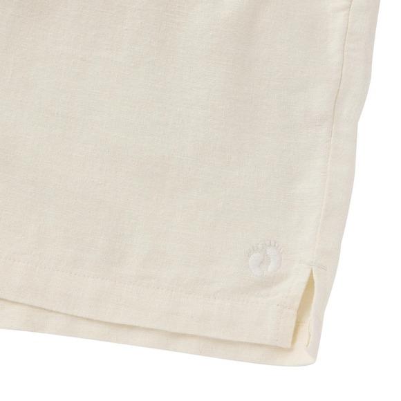 Hang Ten Women's Linen Blend Summer Shorts,‎ Lightweight Casual, Cream, XXL - Picture 5 of 5